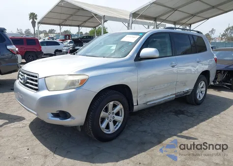 2008 Toyota Highlander from USA, damaged, VIN JTEDS41A382058254